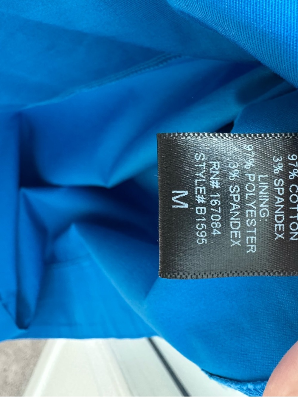 Pomander Place Cobalt Blue Square Neck Mini Dress - Picture 7 of 7